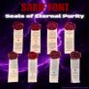 Seals of Eternal Purity - 40k inspired Christian purity seals (JESUS FISH) view 2