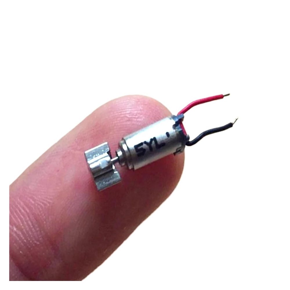 0408 Coreless Vibration Electronic Starter with Rubber Sleeve Hammer Head DC 1.5V-6V 3V 3.7V