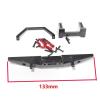MIXVZARF RC Car Accessories for MN128 Metal Front and Rear Bumper with Tow Hook Set RC Crawler Car Tracked Vehicles Parts and Accessories Upgrades Replacement Use view 2