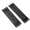 8 PCS Aluminum Alloy RC Link Rod Linkage Set 313MM Wheelbase for 1/10 for AXIAL SCX10 90046 TRX4 RC Crawler Car Accessories(Black) view 2