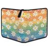 Zestdesign Trading Card Binder Rainbow Daisy 9 Pocket Cards Collection Binder Premium 900 Double Sided Pocket Cute Floral Card Folder Albums for Sports Game Cards with Sleeves view 1