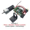 HJDIPCKYVG DC Gear Electronic Starter 12 Volt Reductor Engine High Speed High Torque 24V JGB37-3157 Package B 24V 10rpm view 4
