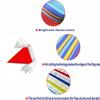 2 Pack Red Yellow Blue Pennant Banner Flags String Triangle Bunting Flag for Grand Opening Wedding Kids Birthday Baby Shower Outdoor Garden Hanging Decorations 66 Feet 64 pcs view 3
