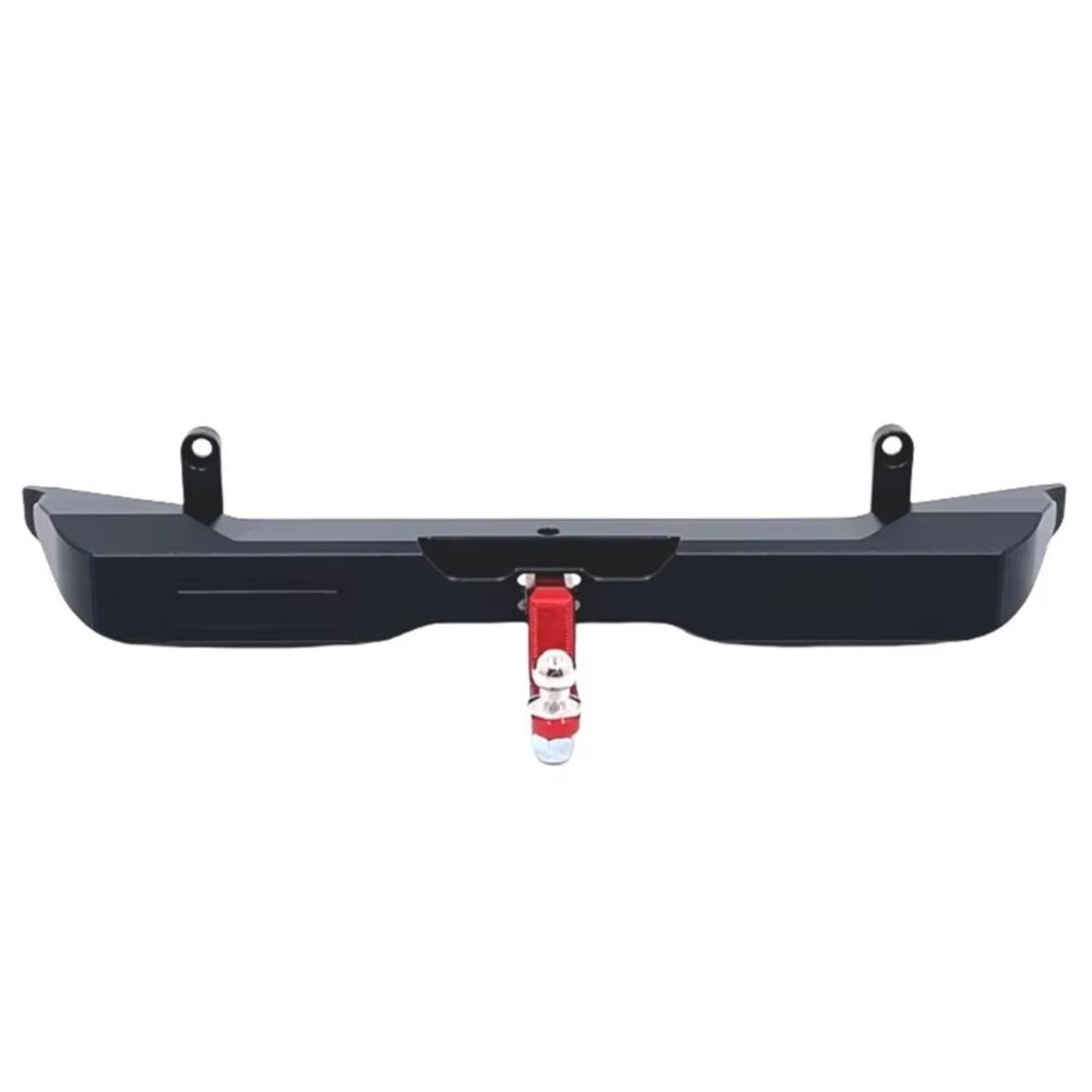MIXVZARF RC Car Accessories for MJX H12Y 1/12 Metal Rear Bumper and Rear Crash Protection Tracked Vehicles Rc Car Parts and Accessories Upgrades and Replacements(Black)