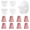 12PC M6 Breast Pump Replacement Accessories, Including 8pcs Duckbill Valve and 4pcs Diaphragms for Momcozy Mobile Style | M6, Replace for Momcozy Pump Parts, Not Original Parts, 12PC Red view 1