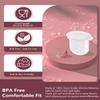 12PC M6 Breast Pump Replacement Accessories, Including 8pcs Duckbill Valve and 4pcs Diaphragms for Momcozy Mobile Style | M6, Replace for Momcozy Pump Parts, Not Original Parts, 12PC Red view 3