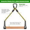 SELEWARE 3-Pack Kids Monkey Bars for Backyard & Indoor  Hanging Monkey Bars Ninja Line Accessories, Ninja Warrior Accessories for Obstacle Course Training view 3