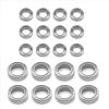 RC Car Parts Compatible with Wltoys 144001 144002 144010 124016 124017 124018 124019 RC Car Spare Parts Accessories 20Pcs Ball Bearing Set view 1