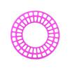 4pcs Silicone Rubber Inserts 55mm 1.0" Wheel Tires for 1/24 1/18 RC Car Crawler SCX24 Fcx24 TRX4M Enduro24 (Pink) view 3