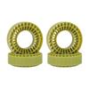 4pcs Silicone Rubber Inserts 55mm 1.0" Wheel Tires for 1/24 1/18 RC Car Crawler SCX24 Fcx24 TRX4M Enduro24 (Green) view 1