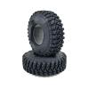 YTRASDF Rc car Tires Wheels Rims Compatible with Axial for SCX10 D90 TF2 for MST for Tamiya 1/10 RC Crawler Car Parts 2PCS 1.9" Rubber Voodoo KLR Wheel Tires 105 * 35mm view 1