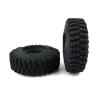YTRASDF Rc car Tires Wheels Rims Compatible with Axial for SCX10 D90 TF2 for MST for Tamiya 1/10 RC Crawler Car Parts 2PCS 1.9" Rubber Voodoo KLR Wheel Tires 105 * 35mm view 2