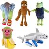5 Pcs Brainrot Plush Toy, 10.5 inch Tralalero Tralala Plush Soft Stuffed Meme Dolls for Collectors, Aesthetic Dcor & Funny Gift Ideas view 1