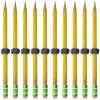 10pcs Rotating Threaded Fidget Pencil for Stress Relief Tool, anxiety pen, Silent Sensory Tool Stress Relief Rotating Pen, Wooden Focusing Aid Wristing Tool Focusing Wooden Pencil For Adults Kids view 1