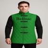 Belbuc Sleeveless Padded Gambeson Medieval Costume Jacket, Green, Thick Padding, for Men (5XL) view 3