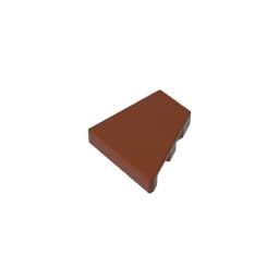Gobricks 24307 Circular Plate 2x2 Wedge Smooth Panel (Right), 20 pcs