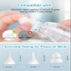 9 Pack Silicone Nasal Aspirator Tips for Babies & Toddlers, Gourd, Funnel & Flat Nozzles, Compatible with GROWNSY, Watolt, LittleTora, HEYVALUE, Cocobela, HailiCare, KIDIRA, TEQIN, X-Bosak view 3