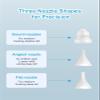 9 Pack Silicone Nasal Aspirator Tips for Babies & Toddlers, Gourd, Funnel & Flat Nozzles, Compatible with GROWNSY, Watolt, LittleTora, HEYVALUE, Cocobela, HailiCare, KIDIRA, TEQIN, X-Bosak view 4