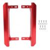 RC Car Foot Pedal Aluminum Alloy High Strength Side Foot Step for 1/10 RC Car Off Road Vehicle Enhanced Performance Weather Easy Installation (Red) view 1
