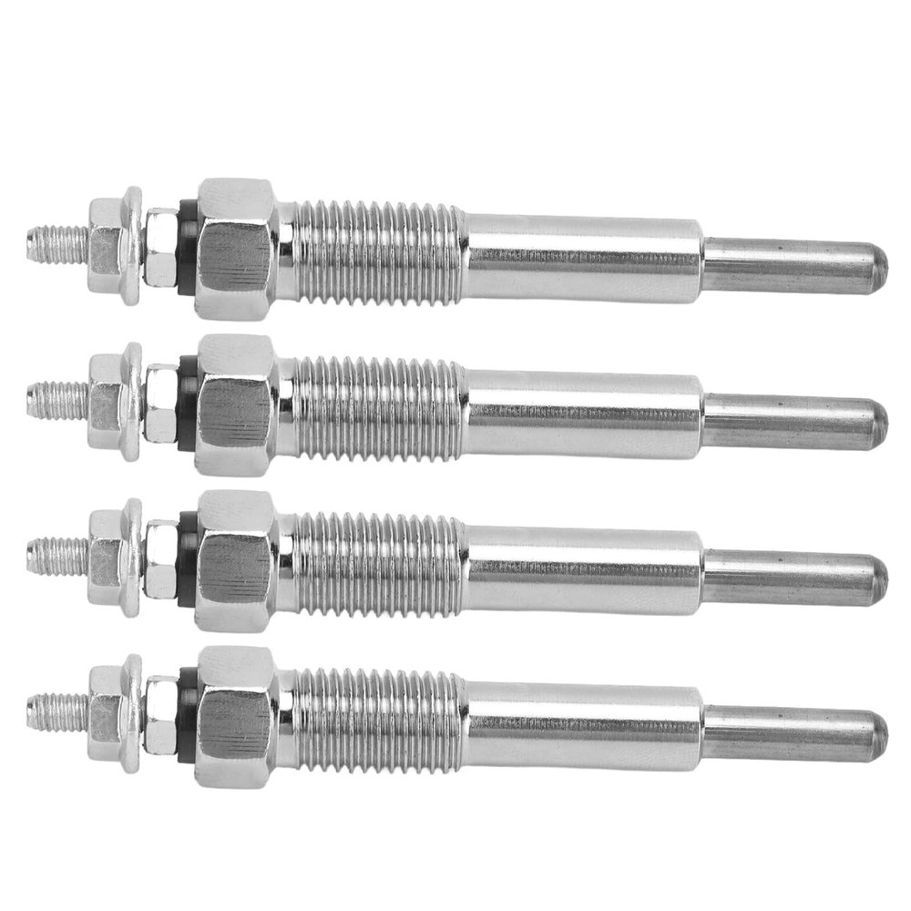 AOWINHIT Engine Glow Plugs 8 97028 369 0 Quick Start Glow Plug Set Replacement Isuzu NPR NQR 1992 1998 for 4BD2 3.9L Double Coil Technology ABS Metal