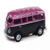 Auto World Xtraction 1965 VW Samba Bus (Black/Purple) HO Scale Slot Car view 1
