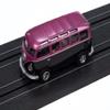 Auto World Xtraction 1965 VW Samba Bus (Black/Purple) HO Scale Slot Car view 2