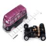 Auto World Xtraction 1965 VW Samba Bus (Black/Purple) HO Scale Slot Car view 3
