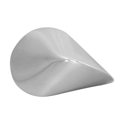 NOENNULL Oloid Stress Relief Ball Stainless Steel Fidget Desk Toy with Smoothing Surfaces Handheld Decompression Toy for Office Anxiety Focus Enhancement