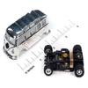 Auto World Xtraction 1965 VW Samba Bus (Chrome) HO Scale Slot Car view 3