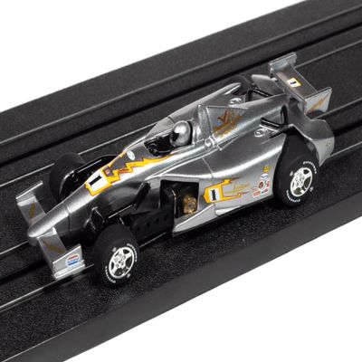 Auto World Super III 2014 Indy Car Johnny Lightning Special #1 (Gray) HO Scale Slot Car