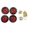 1:10 Drift Car Wheel Rims Aluminium Alloy IFR Skarn Pressure Ring RC Vehicle Wheels view 1