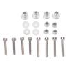 4PCS Aluminum Alloy RC Shock Absorber Spring Damper Set High Performance Shock Absorption Lightweight Durable Upgrade for Losi Mini T 2.0 2WD 1/18 RC Truck (Black) view 3