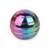 Kinetic Desk Toy Ball, Desk Fidget Toys Adults, 1.54" Rainbow Fidget Spinner for Anxiety & ADHD Relief, Pocket-Sized Physics Spinning Toy for Adults & Kids (39MM, Rainbow-A) view 1