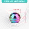 Kinetic Desk Toy Ball, Desk Fidget Toys Adults, 1.54" Rainbow Fidget Spinner for Anxiety & ADHD Relief, Pocket-Sized Physics Spinning Toy for Adults & Kids (39MM, Rainbow-A) view 3