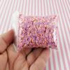 Christmas Present Polymer Clay Sprinkles, Kawaii Fake Gift Box Slices, Fimo Sprinkle Mix, Decoden Funfetti Jimmies for Crafts and Resin (Container) view 4