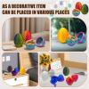 3D Printed Snake with Egg - 11.8 Inch Flexible Toy Snake Inside 3.2 Inch Egg, Realistic 3D Printed Animals, Cute Desk Decor for Kids and Collectors (Silver) view 2