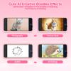 AI Digital Camera for Kids with WiFi for Christmas Birthday Gift for Girls BoysTouch Screen HD Camera for Home Travel Garden,Kids Toys for 4 5 6 7 8 9 10 11 12 with 32GB SD Card Pink view 4