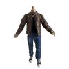 1/12 Action Figure Clothes,Leather Jacket for 6 inch Male Action Figures,6 inch Male Jackets. (Stand-up Collar-Brown) view 1