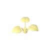 Gobricks GDS-1449 6255 Plant 1x1x2/3-3 Large Leaves, Light Yellow, 50 pcs view 1