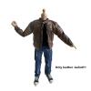 1/12 Action Figure Clothes,Leather Jacket for 6 inch Male Action Figures,6 inch Male Jackets. (Old Crafted Design-Brown) view 3
