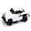 SC417-1W Auto World Xtraction 1955 Chevrolet Bel Air (White) HO Scale Slot Car view 1