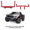 Aluminum Alloy Front Rear Body Mounts with Body Posts for Slash 2WD 1/10 RC Car Lightweight Durable Upgrade Parts (Red) view 4