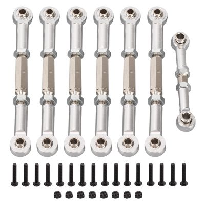 Adjustable RC Car Servo Pull Rod for TRAXXAS SLASH 2WD 1/10 Remote Control Car Metal Pull Rod