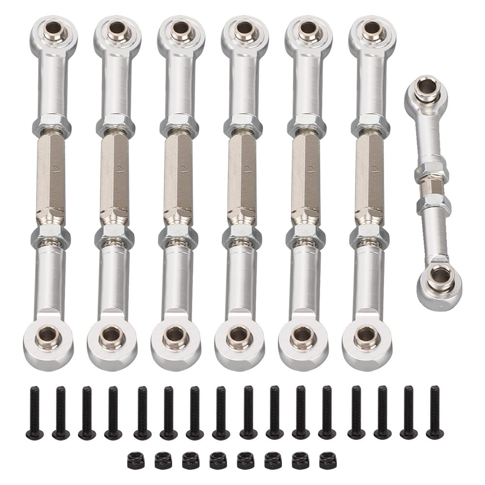 Adjustable RC Car Servo Pull Rod for TRAXXAS SLASH 2WD 1/10 Remote Control Car Metal Pull Rod