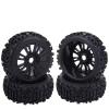 RC Tires Hub Wheel for Kyosho for HSP Carson for ZD for Racing 1/8 Scale RC for Buggy Vehicle Wheels and Tires Sets 17mm Hex Parts 120mm Upgrade Accessories(4 pcs) view 1