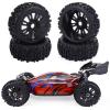 RC Tires Hub Wheel for Kyosho for HSP Carson for ZD for Racing 1/8 Scale RC for Buggy Vehicle Wheels and Tires Sets 17mm Hex Parts 120mm Upgrade Accessories(4 pcs) view 3