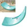 GOTOTOP Kids Wobble Board, Plastic Wobble Board Balance Trainer Board Curvy Rocker Board for Yoga and Exercise, 50kg / 110.2lb Capacity (Mint Green) view 3