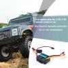 35A Small RC Brushless ESC Motor Speed RC ESC Electric Speed Controllers Universal for 1/18 1/16 Remote Control Car Upgrade Parts (Blue) view 4
