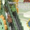 Dinosaur Chasing Race Track, Dinosaur Climbing Slide Toy, Electric Dinosaur Roller Coaster with Light and Music Electric Race Track Game Fun Track Slide view 2