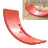 GOTOTOP Kids Wobble Board, Plastic Wobble Board Balance Trainer Board Curvy Rocker Board for Yoga and Exercise, 50kg / 110.2lb Capacity (Red) view 3